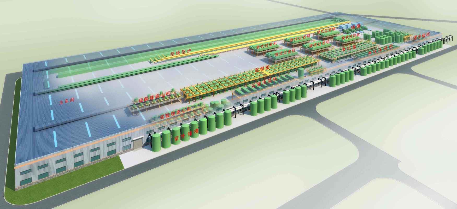 宜章志存新材料有限公司年產(chǎn)2萬(wàn)噸碳酸鋰，年產(chǎn)2萬(wàn)噸氟化鋰
