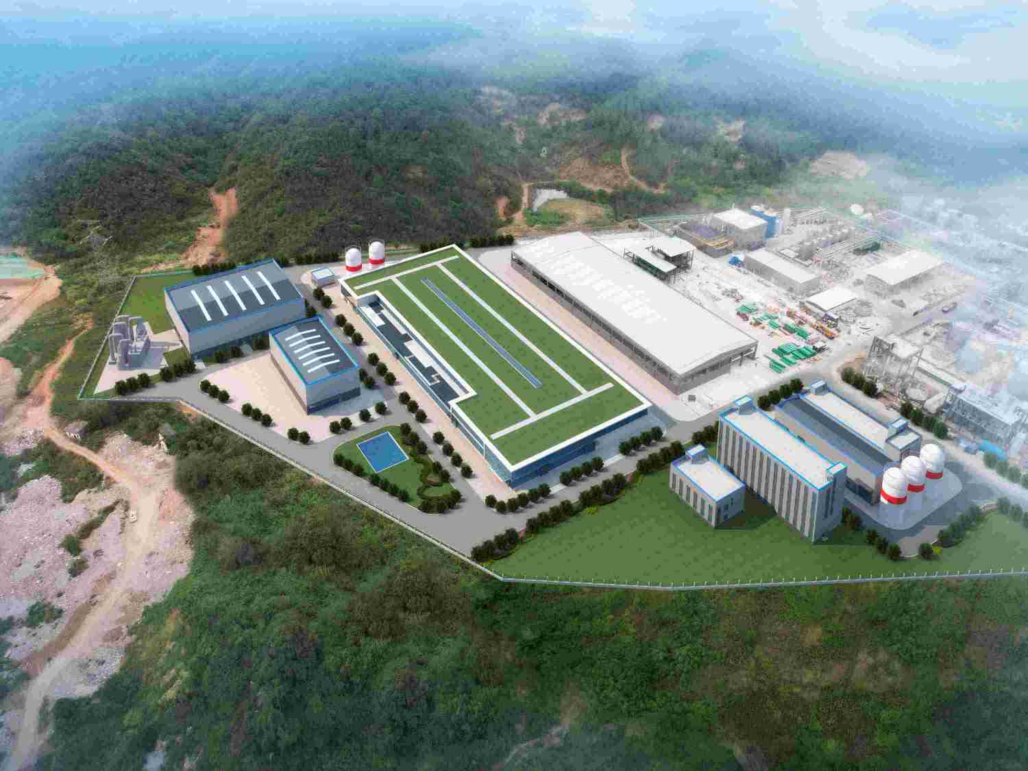 九江天賜新動(dòng)力材料科技有限公司龍山基地配套工程項(xiàng)目